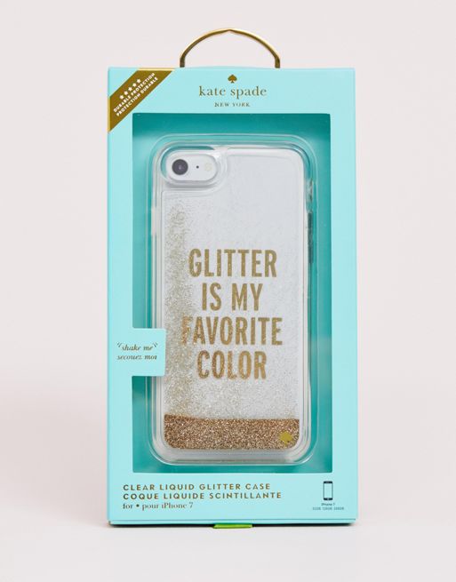 Kate Spade iPhone 8/7/6s glitter case | ASOS