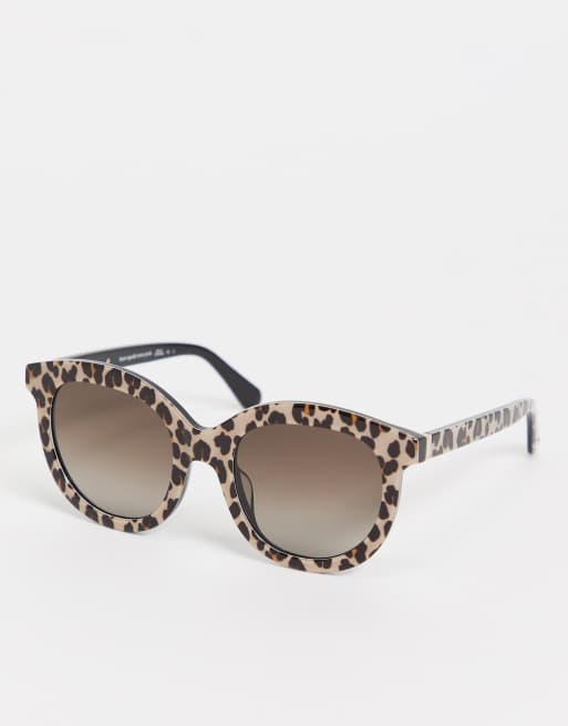 Animal cheap print sunglasses