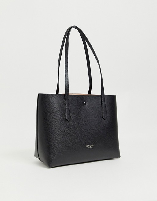 Kate Spade Molly black leather tote bag | ASOS