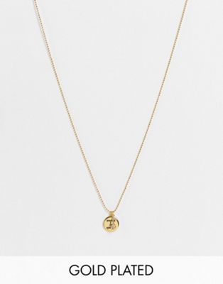 Kate Spade onward and upward pendant necklace in gold plate