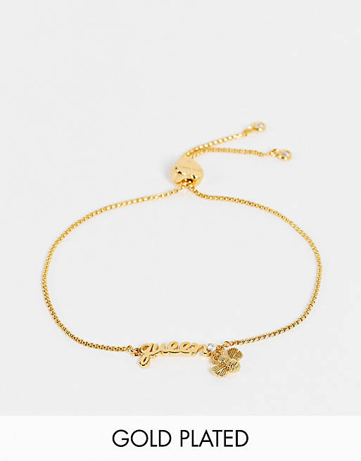 Kate Spade Queen Bee bracelet in gold