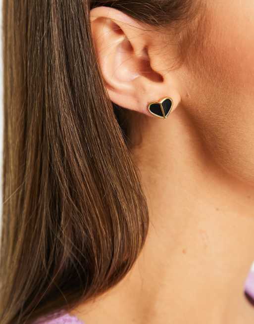 Black kate outlet spade earrings