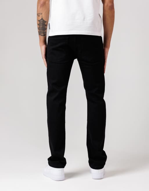 Katoenen rechte jeans van stretchdenim, 4 van 4