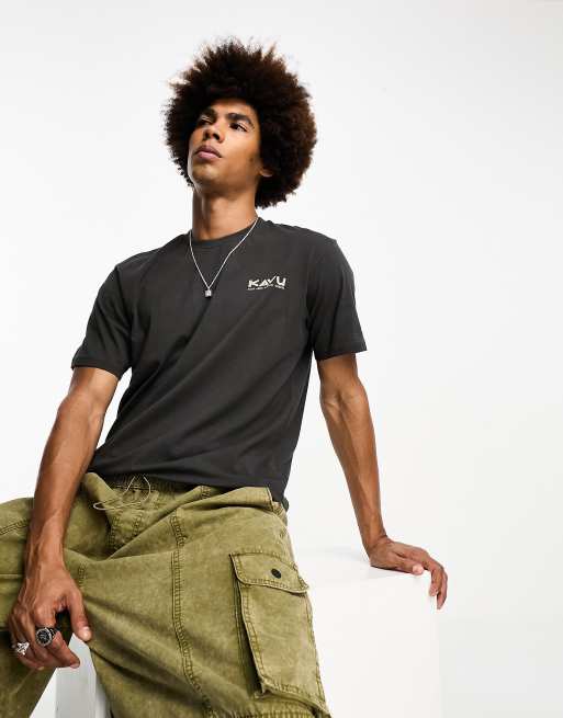 Kavu – All The Fun – T-Shirt in Schwarz