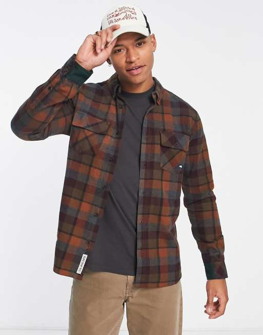 Kavu – Buffaroni – Hemd in Orange kariert