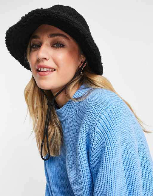 Kavu - Chapeau de brousse en polaire duveteuse - Noir , 3 de 4