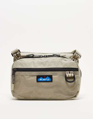 Kavu Delray beach cross body bag in beige-Neutral