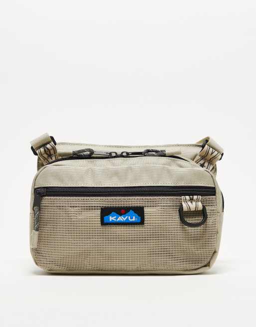 KAVU – Delray – Beżowa plażowa torebka crossbody