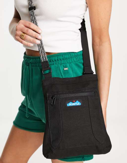 Kavu - Keepalong - Crossbody-taske i sort