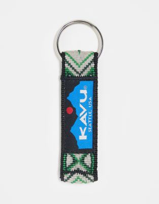 Kavu key chain in green