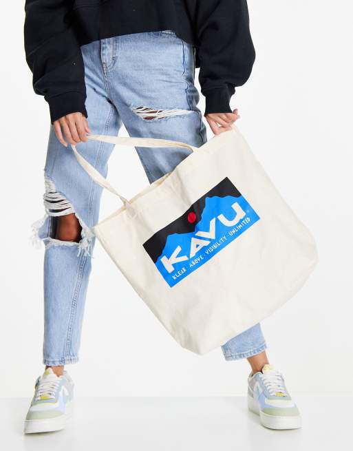 Kavu – Klear Above – Elfenbensvit toteväska , 2 av 4