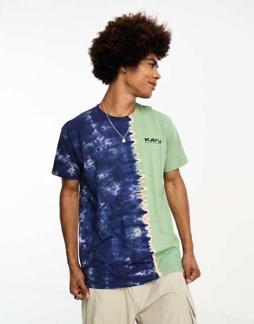 Kavu Klear Above Etch Art t-shirt in tie dye