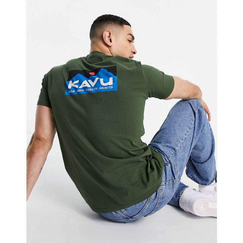 T-shirt stampate H4z8O Kavu - Klear Above Etch Art - T-shirt verde