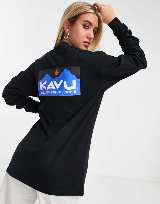 Kavu – Klear Above – Langärmliges Shirt in Schwarz 