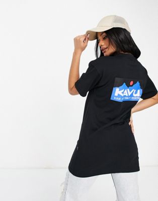 Kavu Klear above t-shirt in black