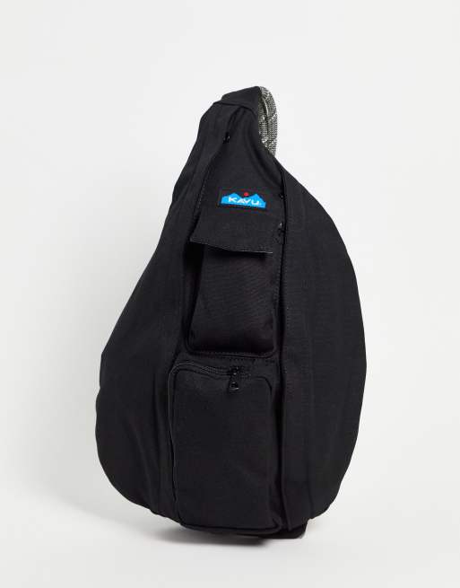 Kavu Rope bag in black ASOS