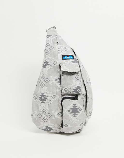 Grey kavu 2025 rope sling bag