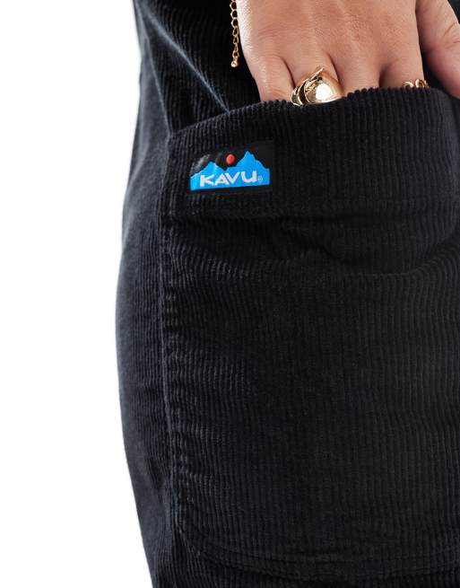 Kavu – San Juan – Overall aus Cord in verwaschenem Schwarz , 3 von 4