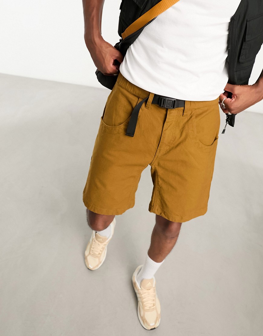 Kavu Seaboard shorts in brown stripe
