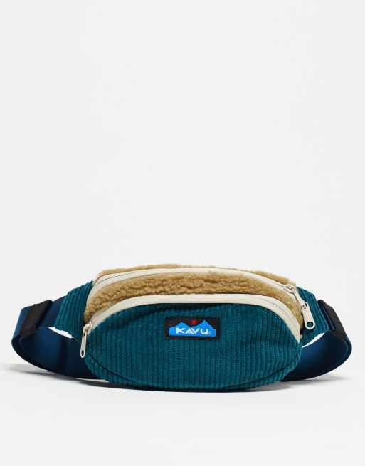 Kavu - Snuggy Spectator - Borsa in pile borg blu