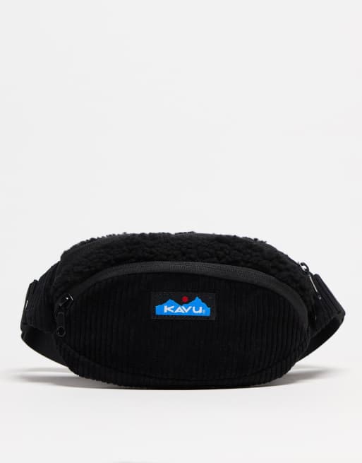 Kavu - Snuggy Spectator - Borsa in pile borg nera