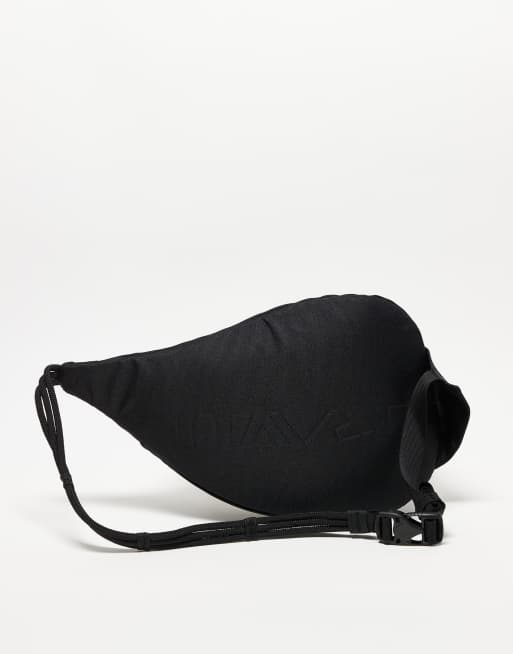 Kavu - Sort lille crossbody-taske med slyngedesign og rebrem, 3 af 3