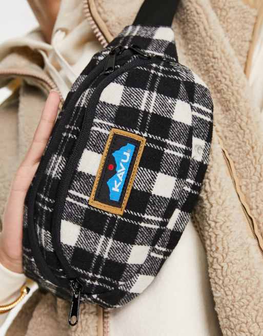 Buffalo plaid kavu online bag