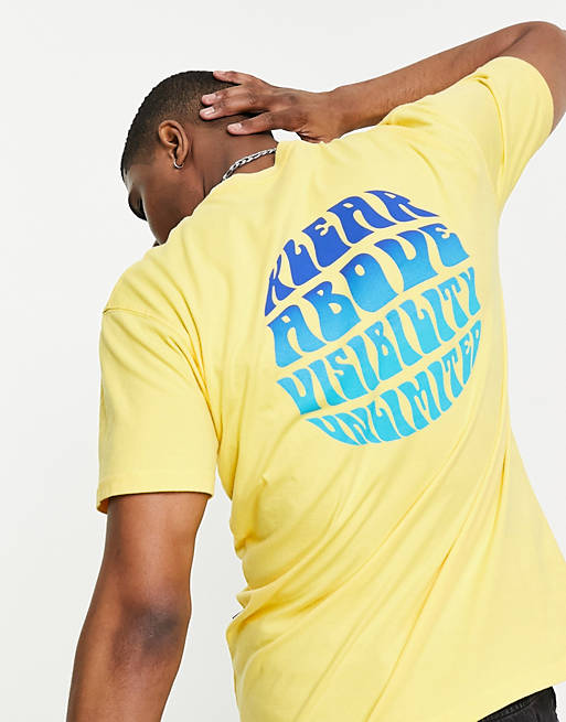 Kavu Unlimited t-shirt in yellow