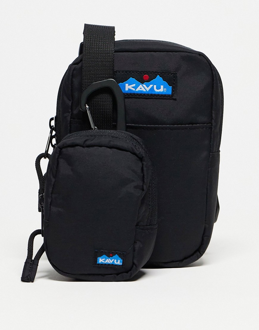 Kavu yorktown cross body bag in black