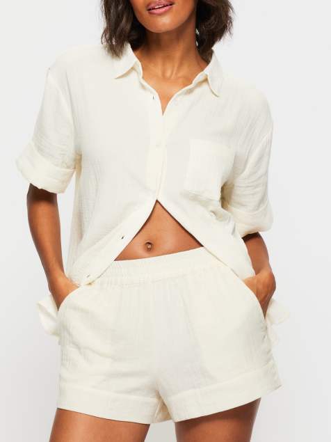 KBX Annie short in white - view 1