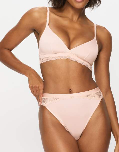 KBX Harper high-rise brazilian in pink - view 1