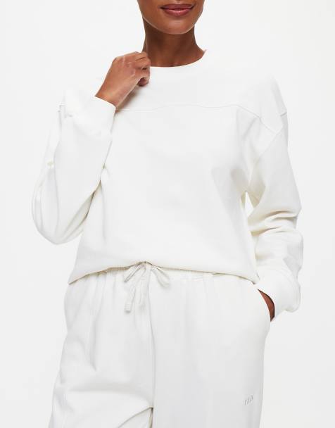 KBX Jessica sweat jumper in ivory - view 1