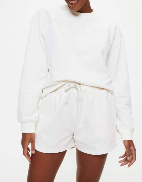 KBX Jessica sweat short in ivory - view 1