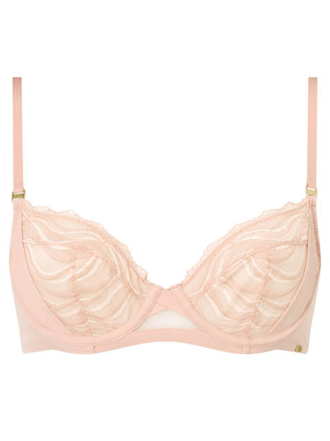 KBX Lola non pad balcony bra in pink - view 1