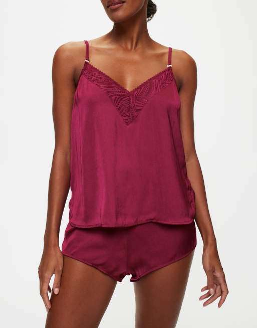 KBX Margot cami-set in red