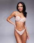 [KBX] KBX Zadie non padded balcony bra in rose-Pink 32DD Rose
