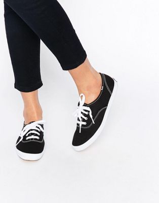 black and white keds shoes