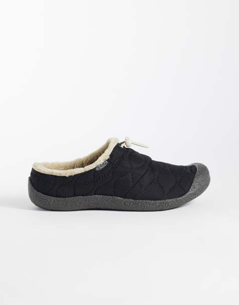 Keen Howser quilted slides in black - view 1