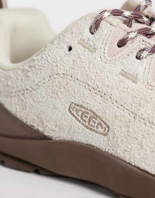 Keen Jasper brushed suede sneakers in stone, 3 of 5