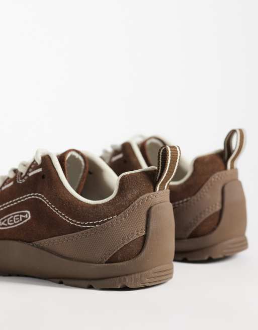 Keen Jasper brushed suede trainers in brown, 4 of 5