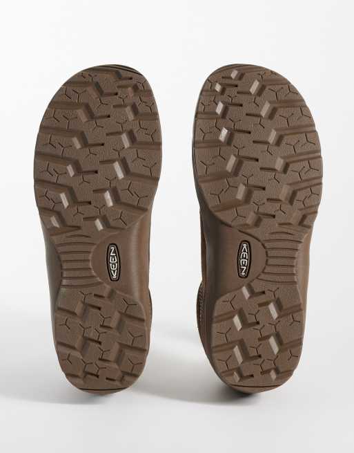 Keen Jasper brushed suede trainers in brown, 5 of 5