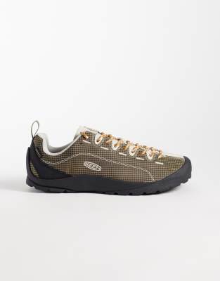 Keen Jasper Brushed Suede Trainers In Brown