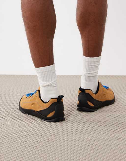 Keen Jasper brushed suede trainers in yellow, 4 of 5