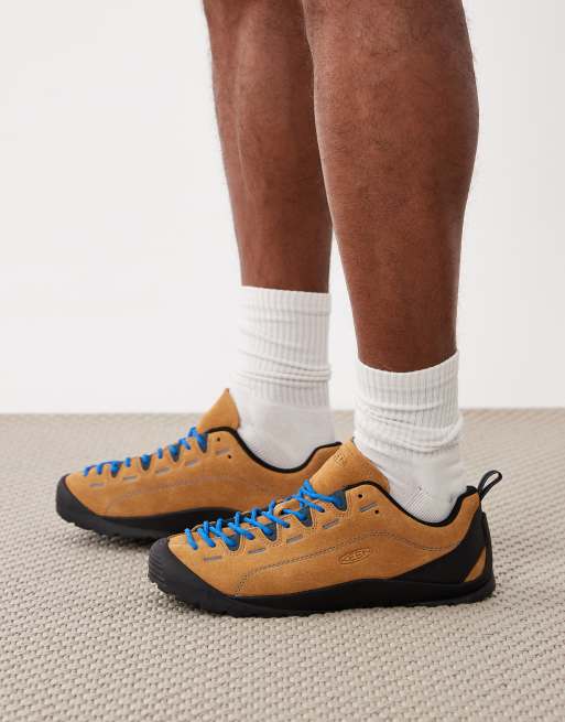Keen Jasper brushed suede trainers in yellow, 5 of 5