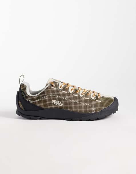 Keen Jasper nylon trainers in light brown - view 1