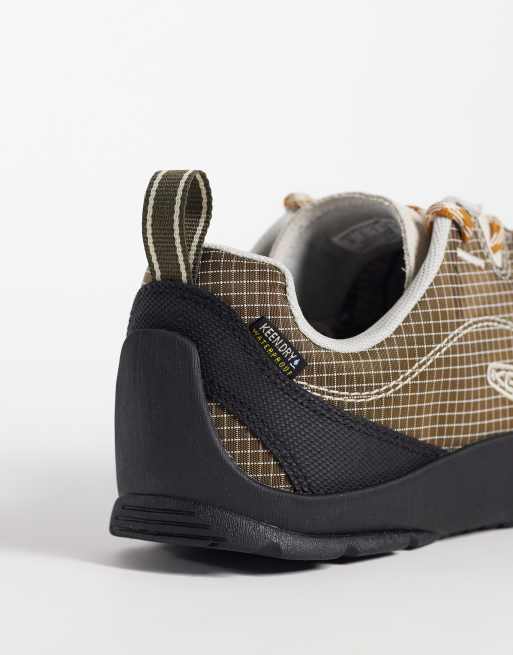 Keen Jasper nylon trainers in light brown, 4 of 5
