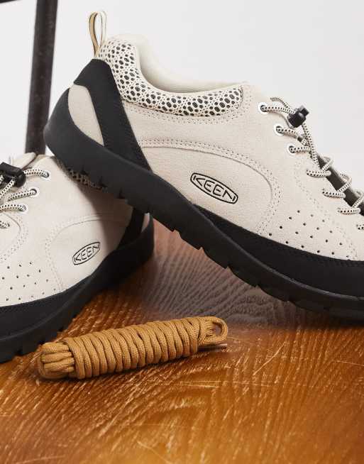 Keen Jasper Rocks brushed suede sneakers in stone | ASOS
