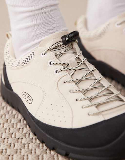 Keen Jasper Rocks brushed suede trainers in stone, 2 of 4