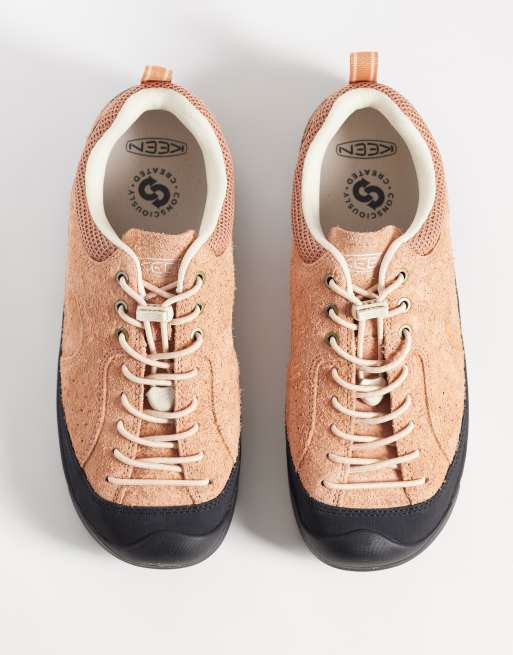 Keen Jasper rocks suede sneakers in cork brown, 2 of 5