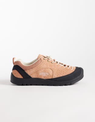 Keen Jasper Rocks Suede Trainers In Orange